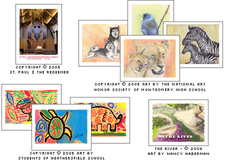 Cards used in Fundraiser