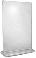 8-1/2" x 11" Clear Acrylic Sign Holder 8-1/2" x 11" Clear Acrylic Sign Holder
