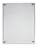5x7 Clear Acrylic Screw Holder Mount