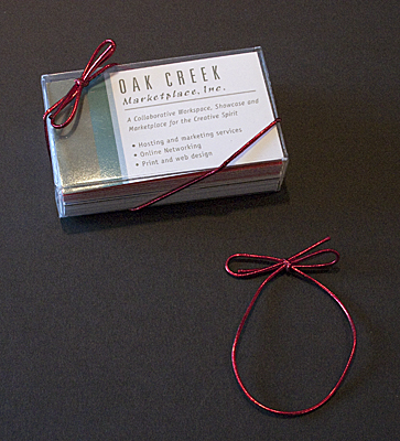 6" Metallic Red Elastic Stretch Loops