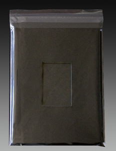 11x14 Black Mat, Back and Bag Combo - 8-1/2x11 Window
