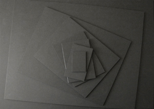 Black 3/16" Foam Core - Bookmark