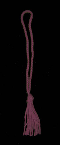 Burgundy Chainette Bookmark Tassel