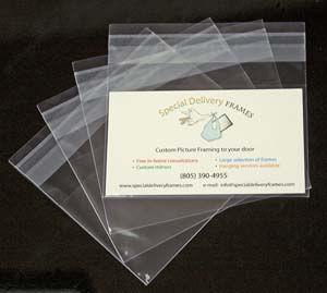 Business Card Bags (Sleeves) - 2" x 3-5/8"