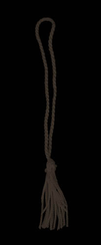 Chocolate Chainette Bookmark Tassel