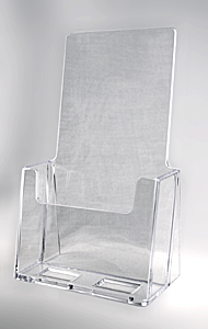 Clear Acrylic Brochure Holder