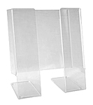Clear Acrylic Media Stand