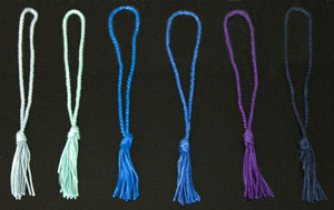 Cool Colors Bookmark Tassel Set