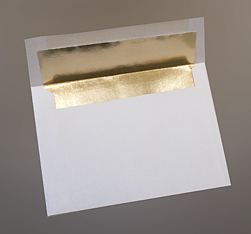 A7 Premium Gold Foil Lined Envelope