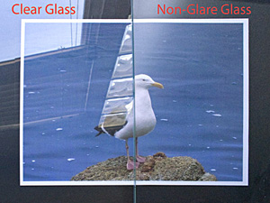8x10 Non Glare Glass