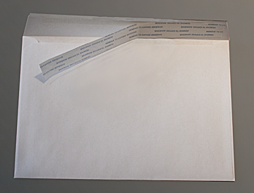 6" x 9" Peel N' Seal White Booklet Envelopes