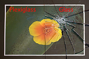 A6 Clear Plexiglass - 4-3/4x6-1/2