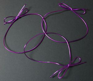 Purple Elastic Stretch Loops