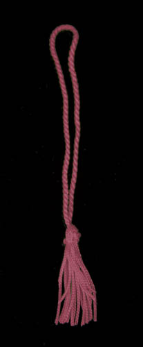 Rose Blossom Chainette Bookmark Tassel