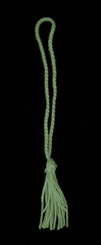 Seafoam Green Chainette Bookmark Tassel