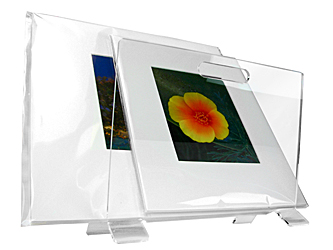 Clear Acrylic Card/Print Stands