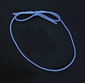 Matte Soft Blue Elastic Stretch Loop