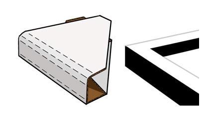 Set of Protective Frame Corners
