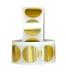 Roll of 1-1/4" Gold Seals