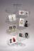 48 pocket Clear Acrylic Card Spinner Rack