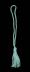 Aqua Chainette Bookmark Tassel