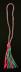 Christmas Striped Bookmark Tassel