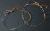 10" Metallic Copper Stretch Loop