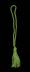 Lime Chainette Bookmark Tassels