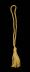 Mustard Yellow Chainette Bookmark Tassel
