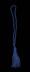Royal Blue Chainette Bookmark Tassel