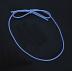 10" Matte Soft Blue Elastic Stretch Loop