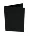 A6 Black Blank Card and Envelope