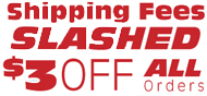 Shipping Rate Reduced