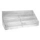 6 Pocket Clear Acrylic Business Card Stand