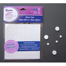 Adhesive Foam Circles - Pack of 88