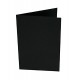 A2 - Black Blank Card and Envelope