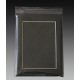 5x7 Black Mat with White Core, Back and Bag Combo - 4x6 Window