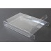 Square Clear Plastic Box 5-5/8" x 5-9/16" x 5/8"