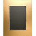 9" x 12" Brushed Gold Foil Mat - 4" x 6" Window