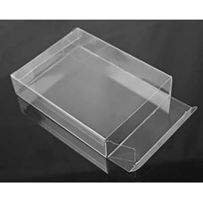 Square Clear Plastic Box 5-1/8" x 5-1/16" x 5/8"