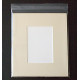 8x10 Cream Mat, Back and Bag Combo - 4x6 Window