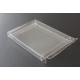 A2-1/2 Notecard Clear Plastic Box - 4-1/2" x 5-7/8" x 5/8"