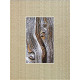 4" x 6" Linen Canvas Mat - 2" x 3" Window