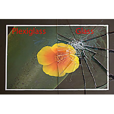 Business Card - 2x3-1/2 Clear Plexiglass