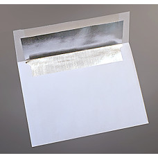 A7 Premium Silver Foil Lined Envelope