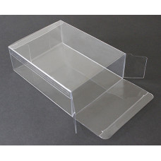 A6-2 Clear Notecard Plastic Box - 4-7/8" x 6-5/8" x 2"