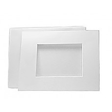 16" x 20" Spanish White Mat with 9" x 12" window