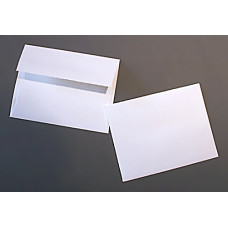 Teton Deckle Edge A2 White Envelopes
