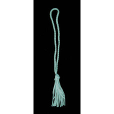 Aqua Chainette Bookmark Tassel