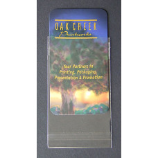 Business Card Crystal Clear Photo Mount Bags (sleeves) 2-1/8" x 3-1/2"
